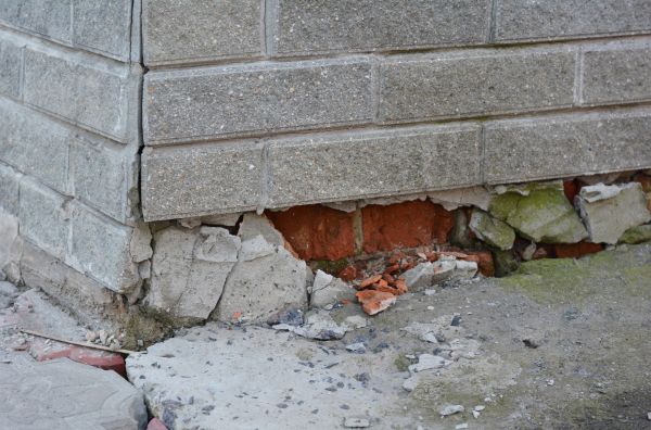 Foundation Settlement Repair in Cookeville